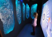 Интерактивные карты в музее Боргарнеса