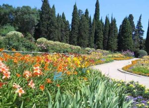 Ботаническата градина в Крим9