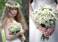 svatební kytice heřmánek 3