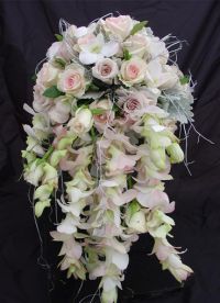 Bridal šopek orhidej 1