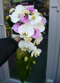 Bukiet ślubny z orchidei 2