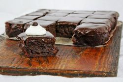 przepis na czekoladowo-kakaowy brownie
