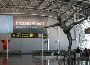 Аэропорт в Брюсселе