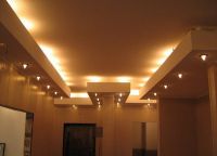 Wbudowane lampy w sufitach gipsowo-kartonowych6