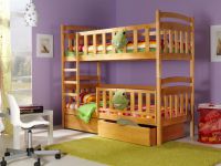 двуетажно легло за деца със стълби 3