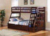 Łóżka piętrowe wykonane z drewna7