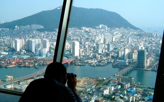 Вид с Busan Tower