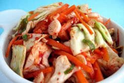 bílá kapusta kimchi