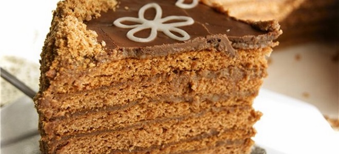 Cake "Chocolate Caprice"