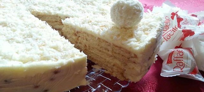 Раффаелло торта