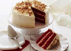 červený sametový dort recept doma