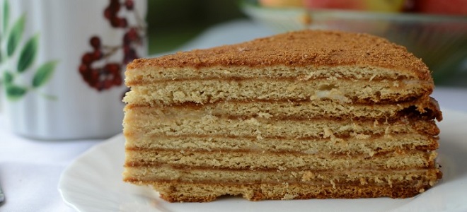 Cake "Ryzhik"