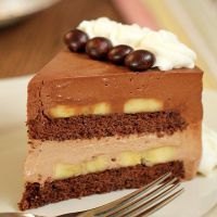 Шоколадова бананова торта мус - Рецепта