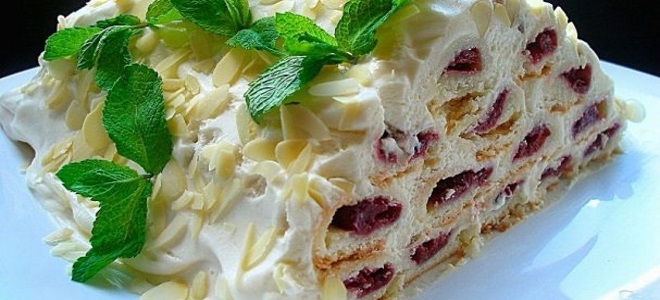 Cake "Winter Cherry" - recept