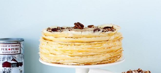 Палачинка торта - кондензовани млечни рецепт