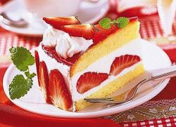гъста торта с ягоди и маскарпоне