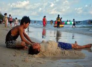 Kambodża wakacje na plaży 2