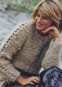 пуловер от камилозна вълна5
