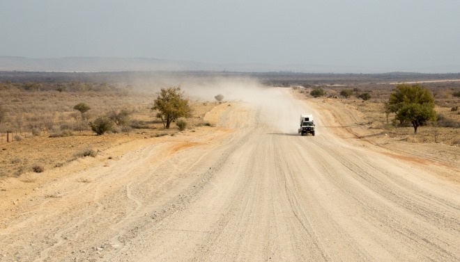 Преодоление пустыни Намибии