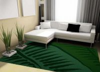 koberec v obývacím pokoji na patře 10
