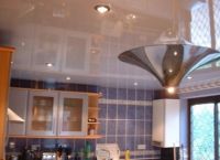 Typy stropních stropů v kuchyni - 3