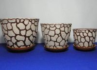 Ceramiczne doniczki do kwiatów 7