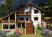Country house chalet style2