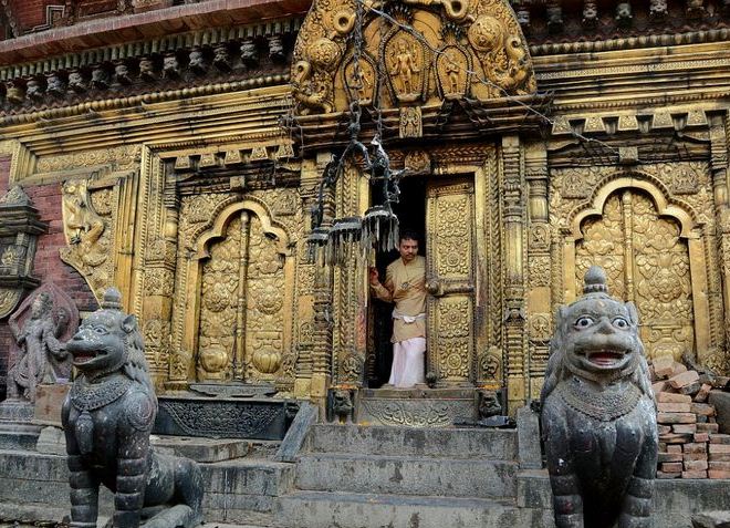 Центральный храм посвящён Вишну