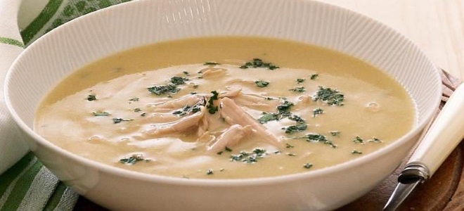 Сирене Крем Пилешка супа