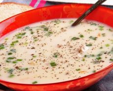 sirna juha s receptom za klobase