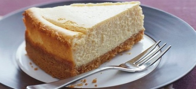 Cheesecake без печене - рецепта