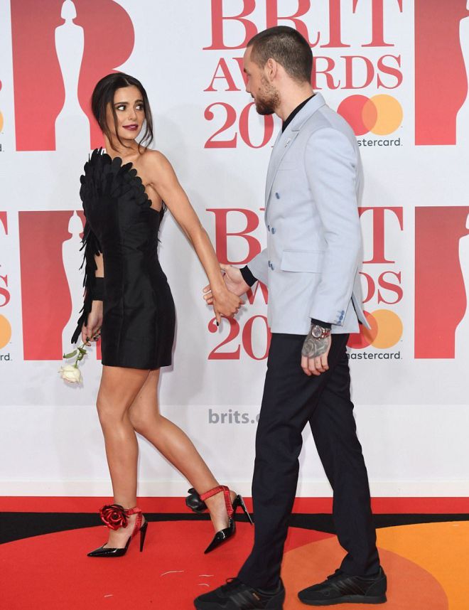 Пара Шерил Коул и Лиам Пейн на Brit Awards 2018