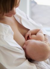 Dojenje vpliva na mlečno žlezo