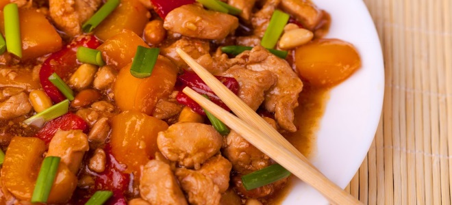 Пиле с фъстъци китайски рецепта