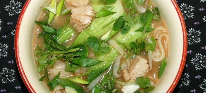 Китайска супа с пиле