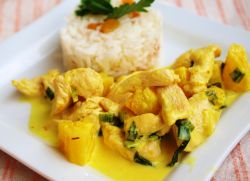 kokosovo curry piletina