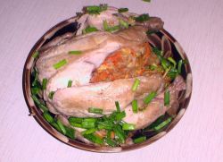 Recept na kuře plněné pohankou