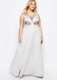eleganckie sukienki szyfonowe dla otyłych kobiet 22