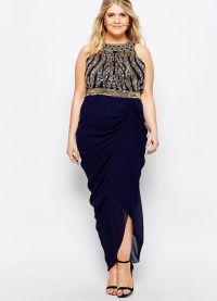 fantazyjne sukienki szyfonowe dla otyłych kobiet 28