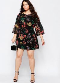 eleganckie sukienki szyfonowe dla otyłych kobiet 33