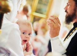 правилата за детското кръщение в църквата