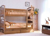 Łóżka dziecięce z litego drewna 10