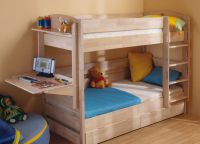 Łóżka dziecięce z litego drewna 12