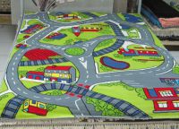 Dětský koberec s cestami1
