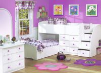 детска стая за момичешки мебели11