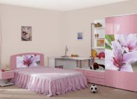 детска стая за момичешки мебели4