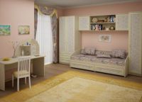 dětský pokoj pro dívčí nábytek8