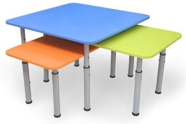 otroška miza za nastavljivo višino 1