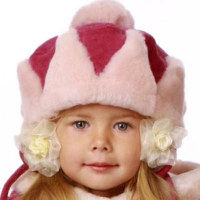 dětské zimní klobouky pro dívky 1