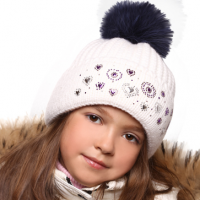 otroški zimski klobuki za dekleta 7